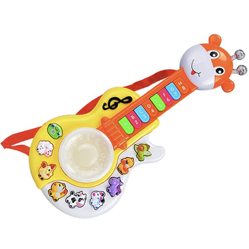 Music Guitar with Lights and Sound - Fun & Educational for Kids