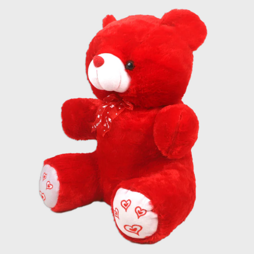 Red Teddy Bear Soft Stuffed Toy for Children