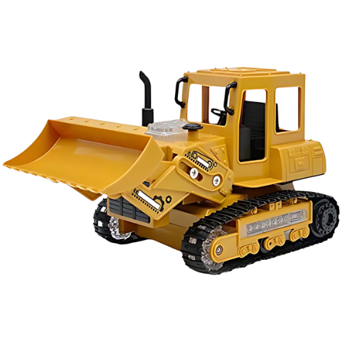 Kids Electric Excavator Toy Truck – Flashing Lights, Music & Universal Engineering Vehicle