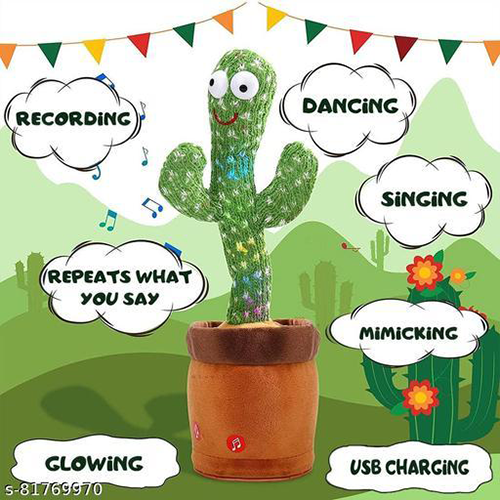 Dancing Cactus Musical Toy