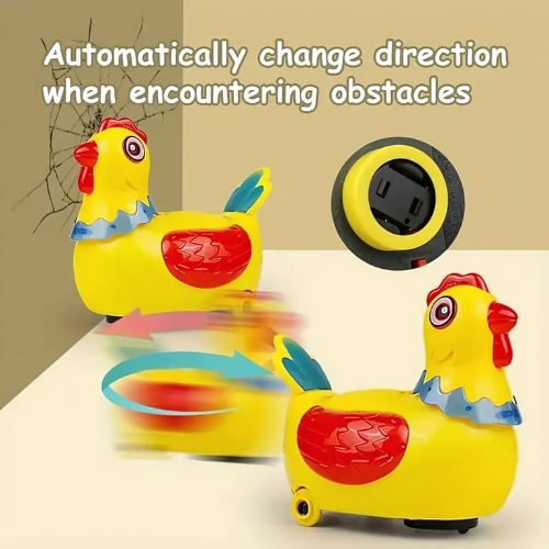 Colorful Egg-Laying Hen Musical Toy