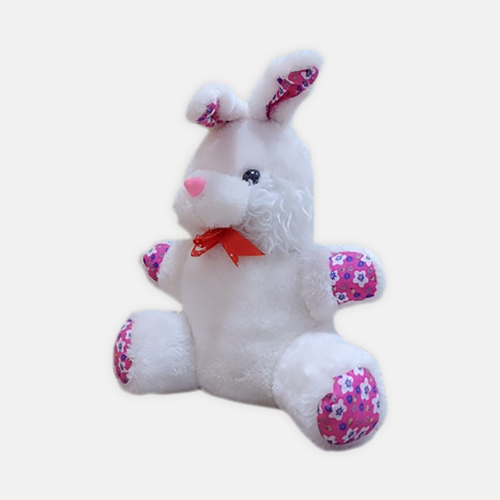 White Plush Bunny Rabbit toys for children