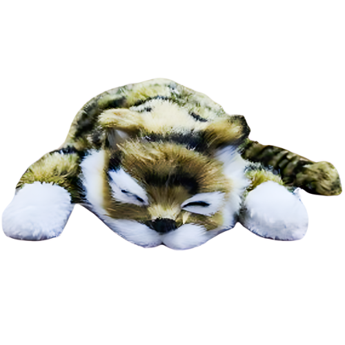 Cute Sleeping Cat Plush Toy